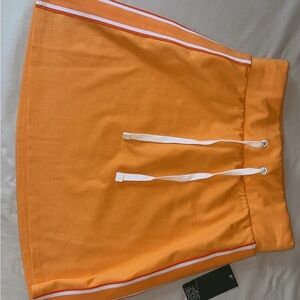 Wild Fable Orange Skater Skirt Mini Casual